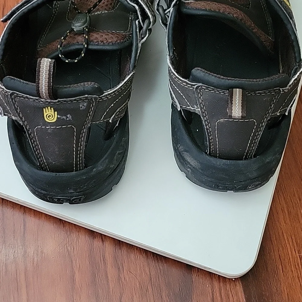 Teva Forebay Sandal for Men - Turkish Coffee Size 9